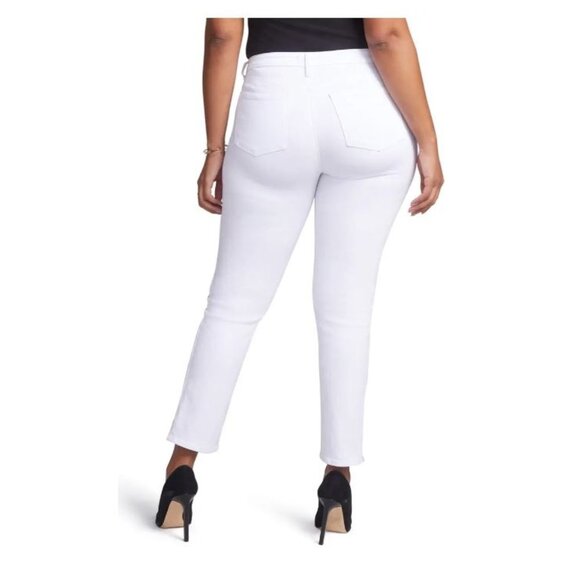 CURVES 360 BY NYDJ Slim Straight Leg Ankle Jeans - Picture 2 of 15